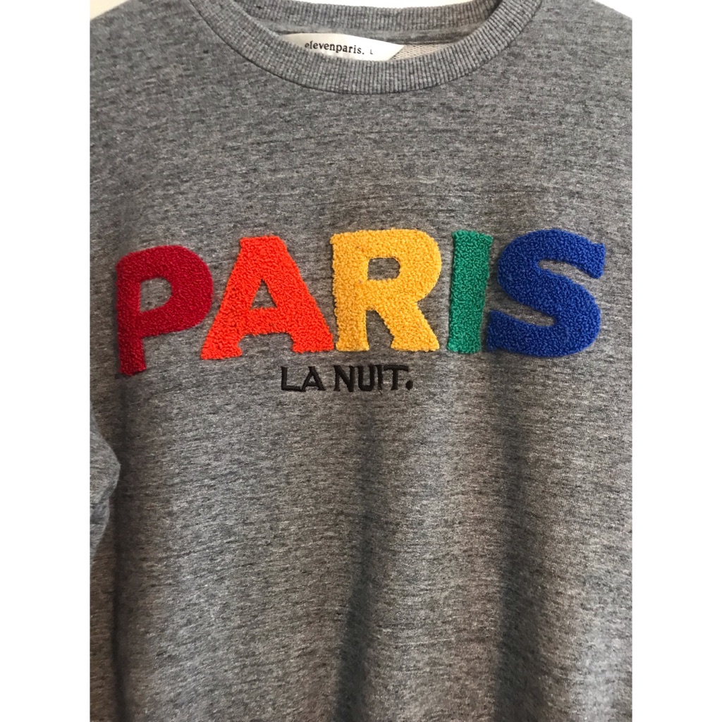 Eleven Paris Grey Paris Sweatshirt